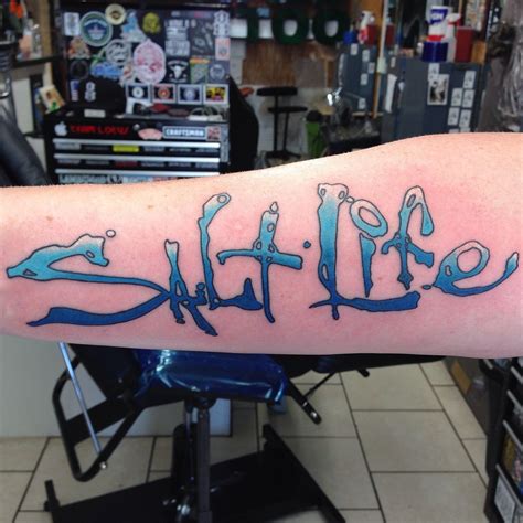 Salt life tattoo